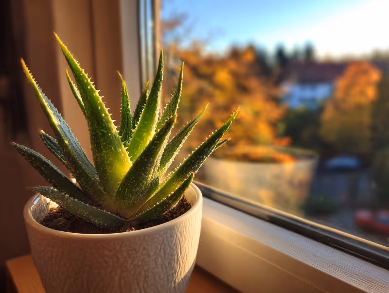 Aloe Vera plant - low-maintenance houseplant
