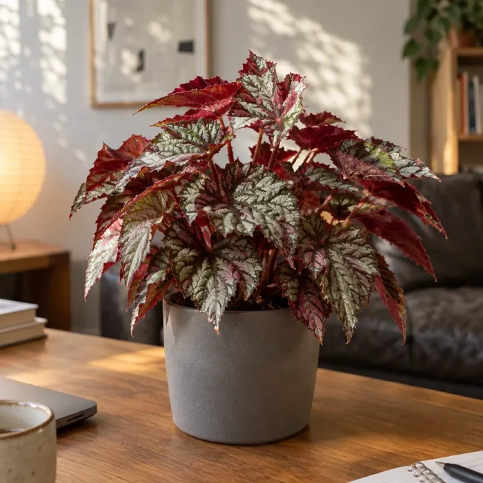 Rex Begonia plant, image 1